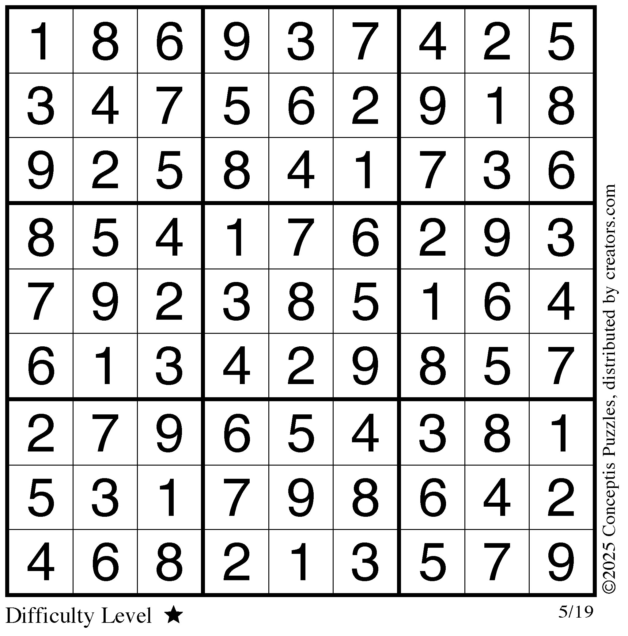 Conceptis puzzle