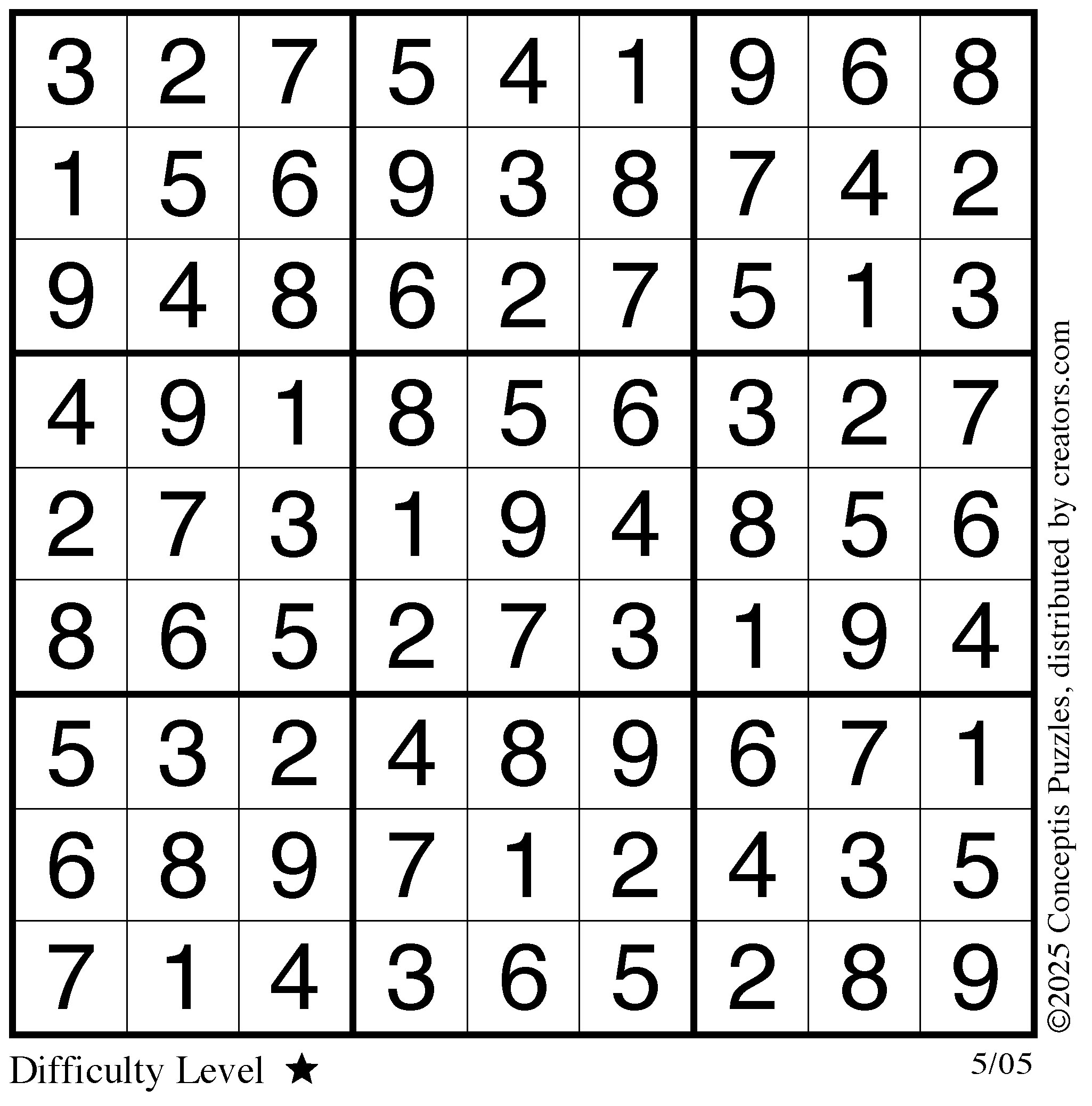 Conceptis puzzle